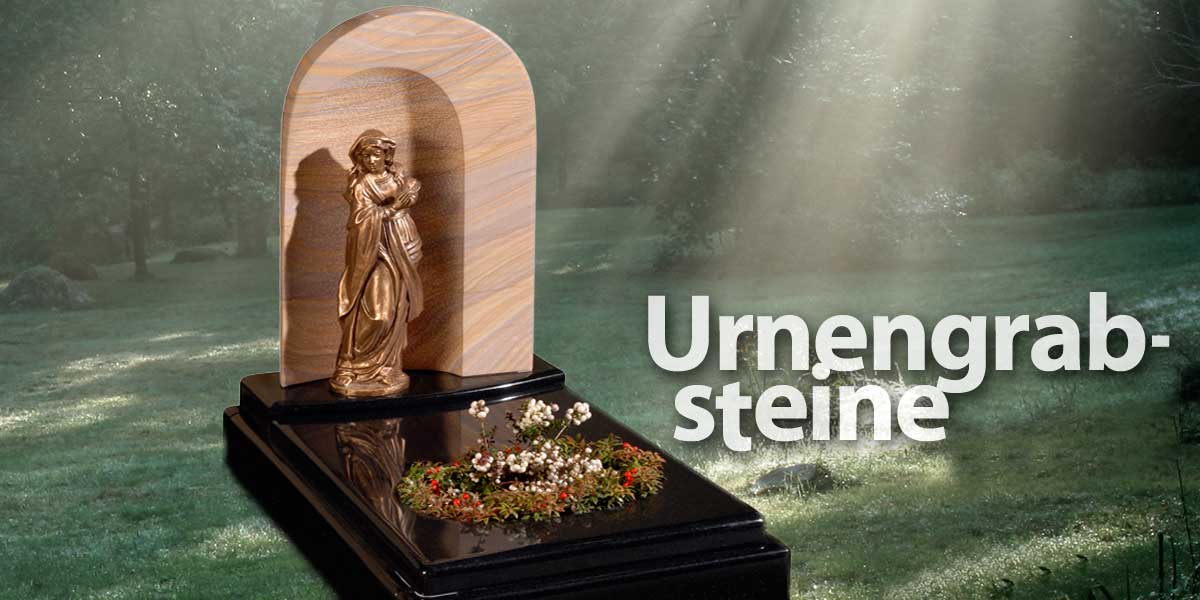 Urnengrab - Grabsteine für Urnengräber